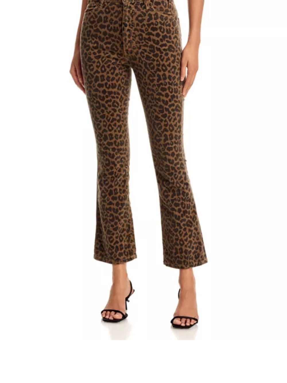 Mother -  The Hustler Mid Rise Flood Corduroy Jeans in Leap Year